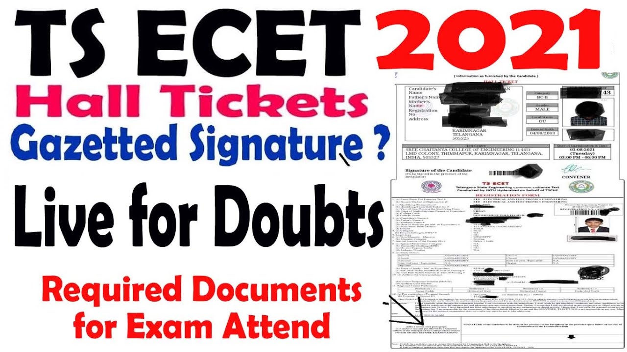 TS ECET 2021 |  TS ECET 2021 Online Exam Live for Doubts