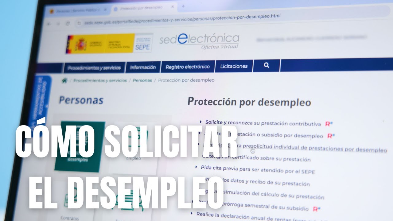 Échame un cable - Prestación por desempleo: cómo solicitarlo | La tirita digital