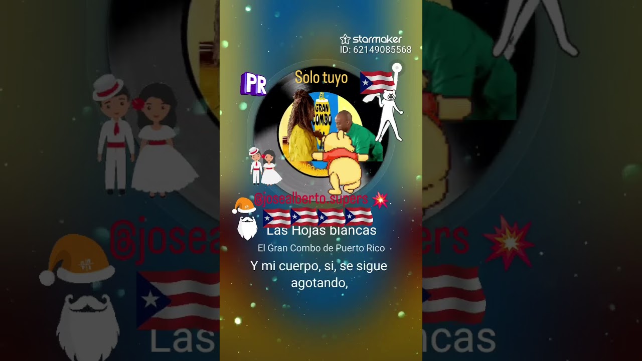 Las Hojas blancas canta @josealberto.super 💥🇵🇷🎤