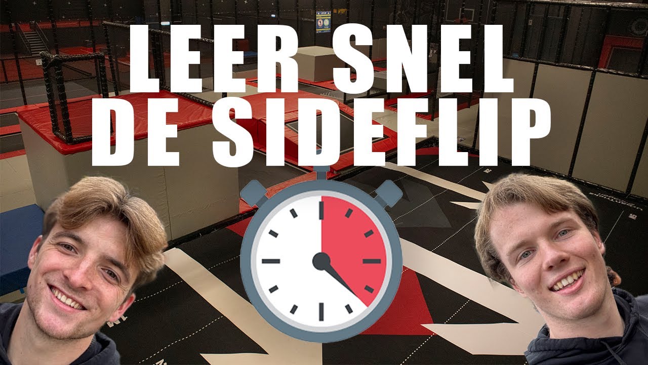 SIDEFLIP TUTORIAL || Luc en Kevin 22