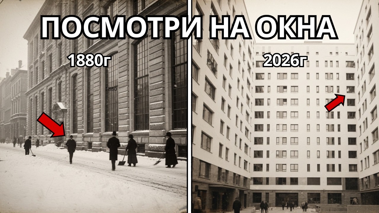 Зачем старым зданиям были гигантские окна?