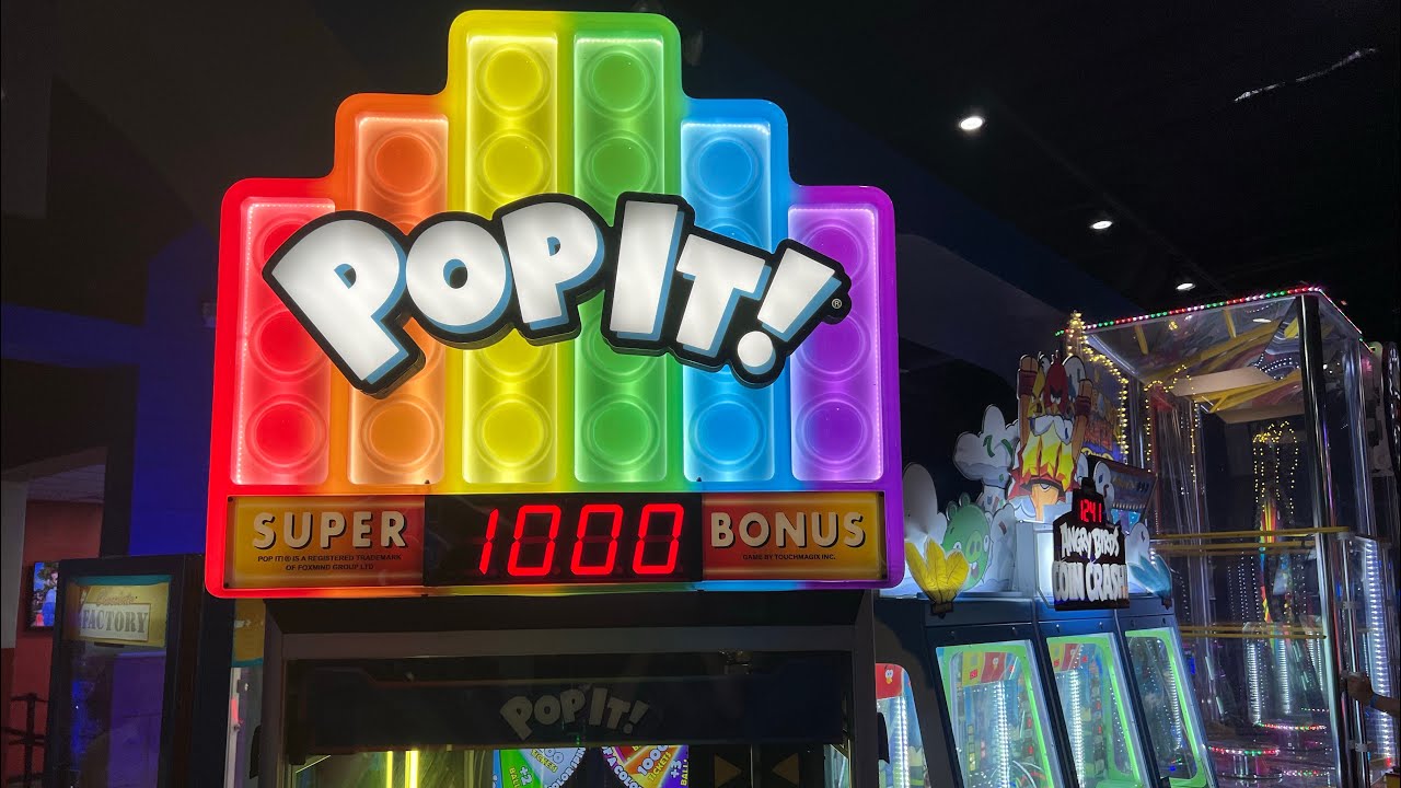 NEW & EXCLUSIVE Pop It Arcade Game! Boomers! Irvine, CA
