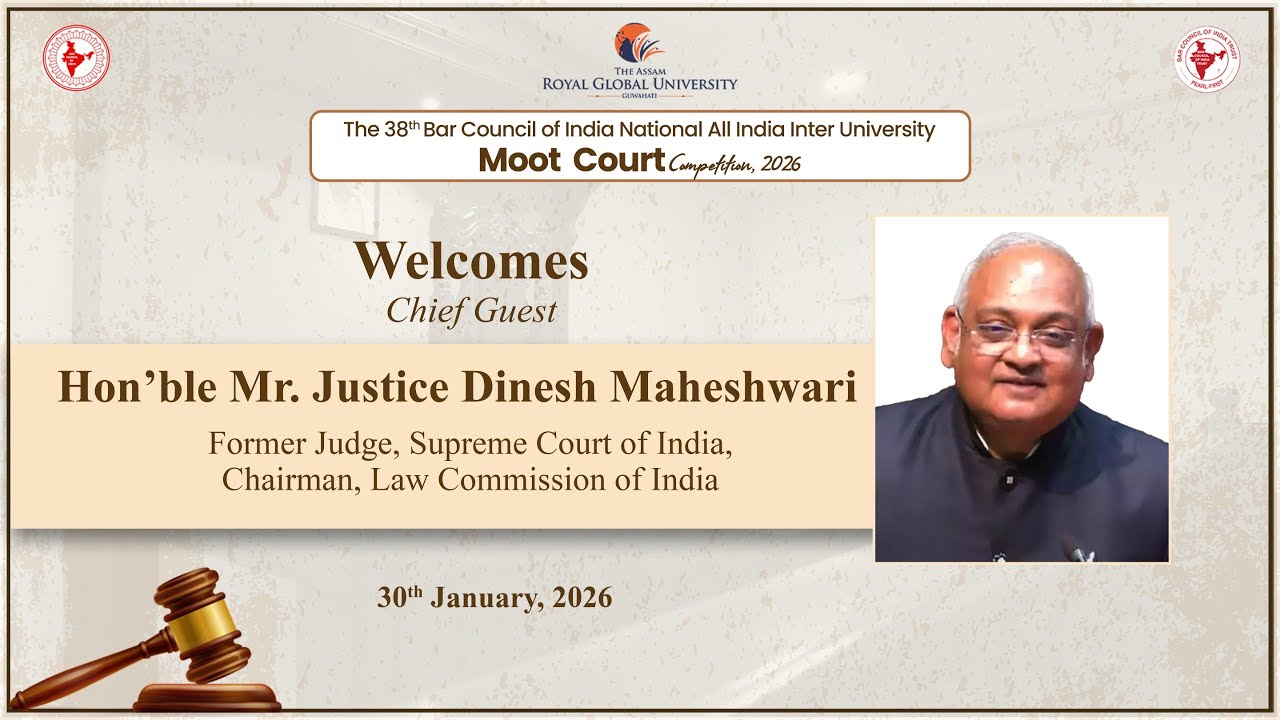Mr. Justice Dinesh Maheshwari, Former Judge, Supreme Court of India.