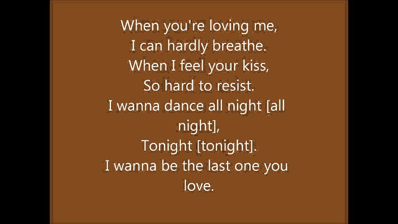 Last one you love - GOLDHOUSE (Lyrics on screen)