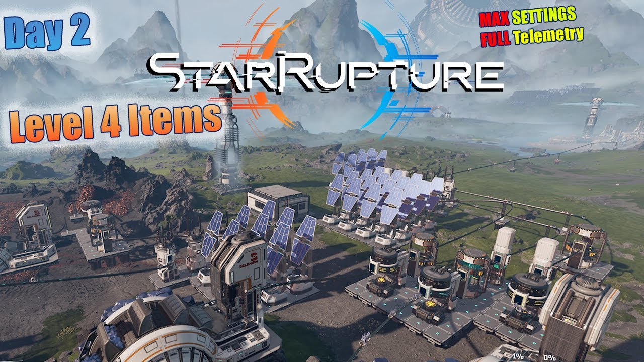 Setting Up ALL Level 4 Items in StarRupture | Ep 2