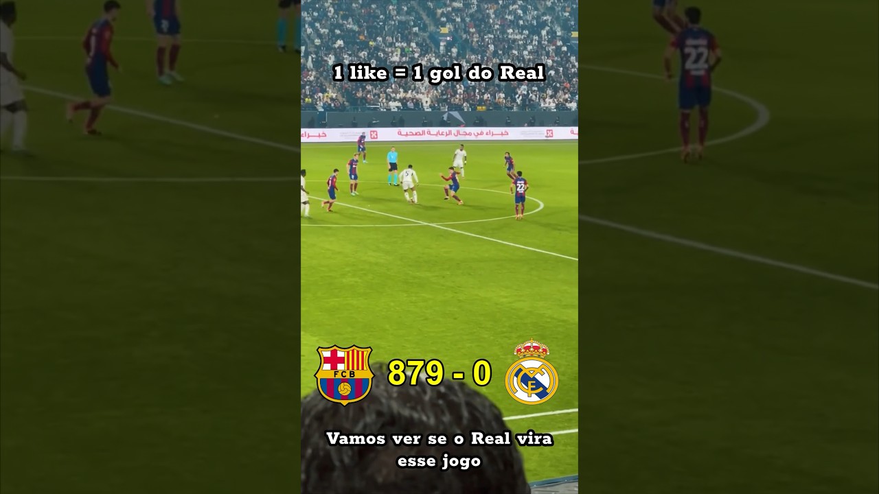 Barcelona 879 x 0 Real Madrid - Vamos virar esse jogo