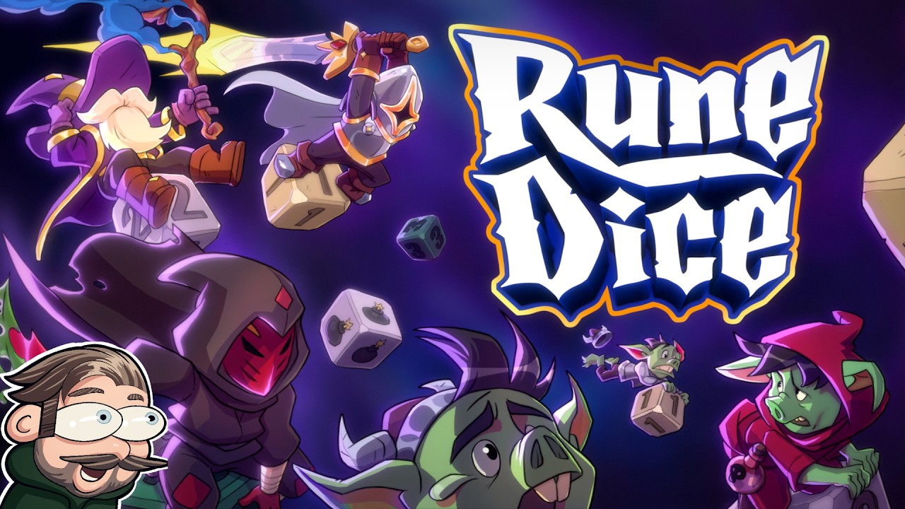 New Rougelite Dice Game About To Drop! | Rune Dice! | Farnzys First Look