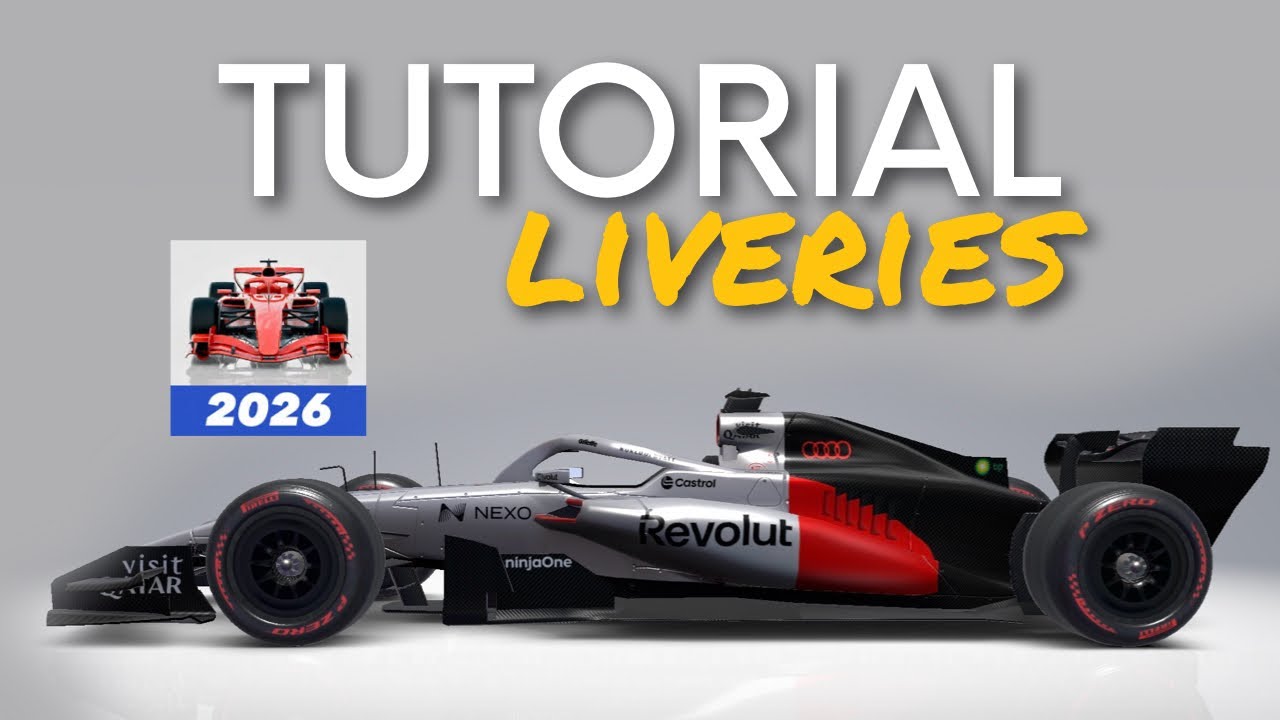 Como INSTALAR todas la liveries y cascos OFICIALES de la F1 2026 en MONOPOSTO + LINKS DE DESCARGA