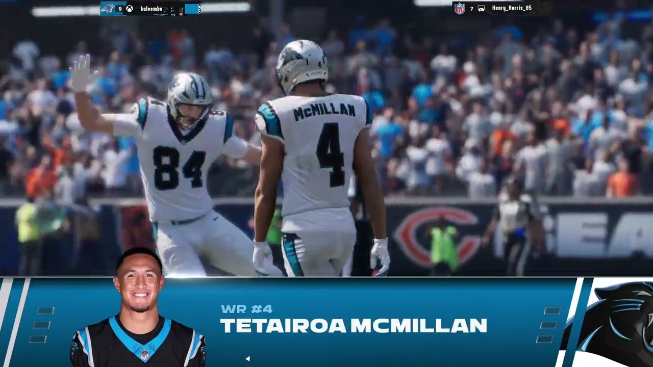 Carolina vs. Chicago in Madden 26