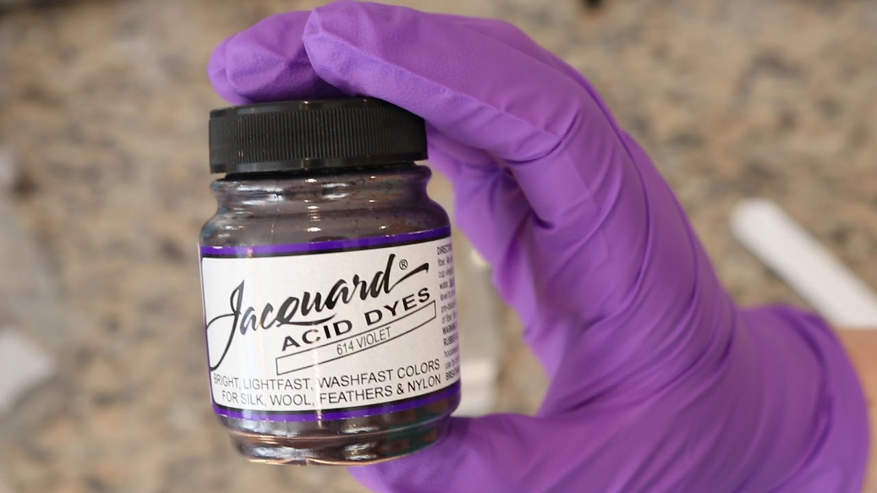 Mixing Acid Dye Stock Solutions - My First Experience with Jacquard Acid Dyes