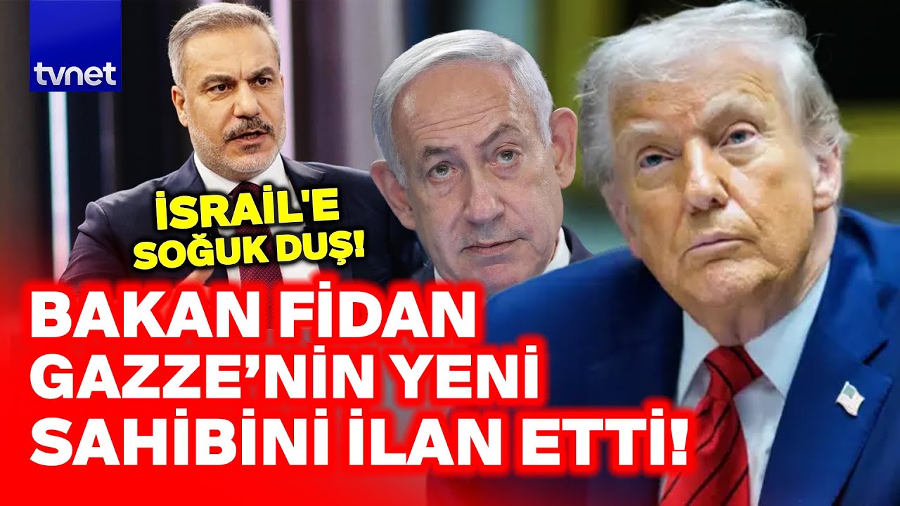 DÜNYA BU ÇIKIŞI KONUŞUYOR! Hakan Fidan ABD’yi salladı: Gazze Türk planıyla kurtulacak!