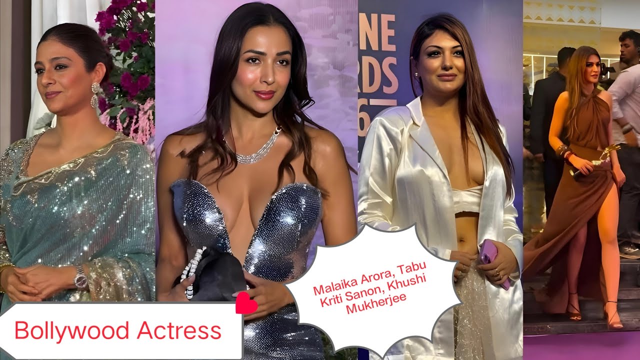 Bollywood Actresses Malaika Arora, Tabu, Kriti Sanon , Khushi Mukherjee New Videos 🥰 #bollywood 