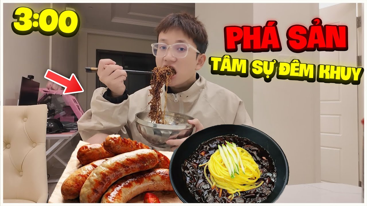 Thành Nam TV – 3H Đêm Lục Tủ Lạnh Của Vanh | Ăn Đêm Bất Ổn, Chuyện Gì Xảy Ra? 