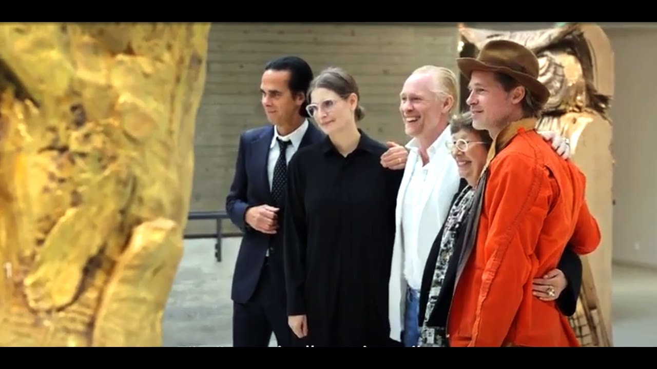 Art Surprise: Brad Pitt and Nick Cave debut as sculptors and present their art with T. Houseago