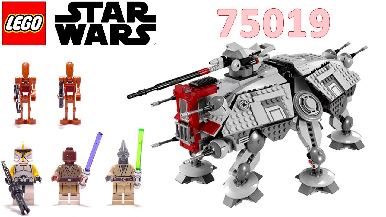 LEGO Star Wars 75019 AT-TE Unboxing Speed Build Review