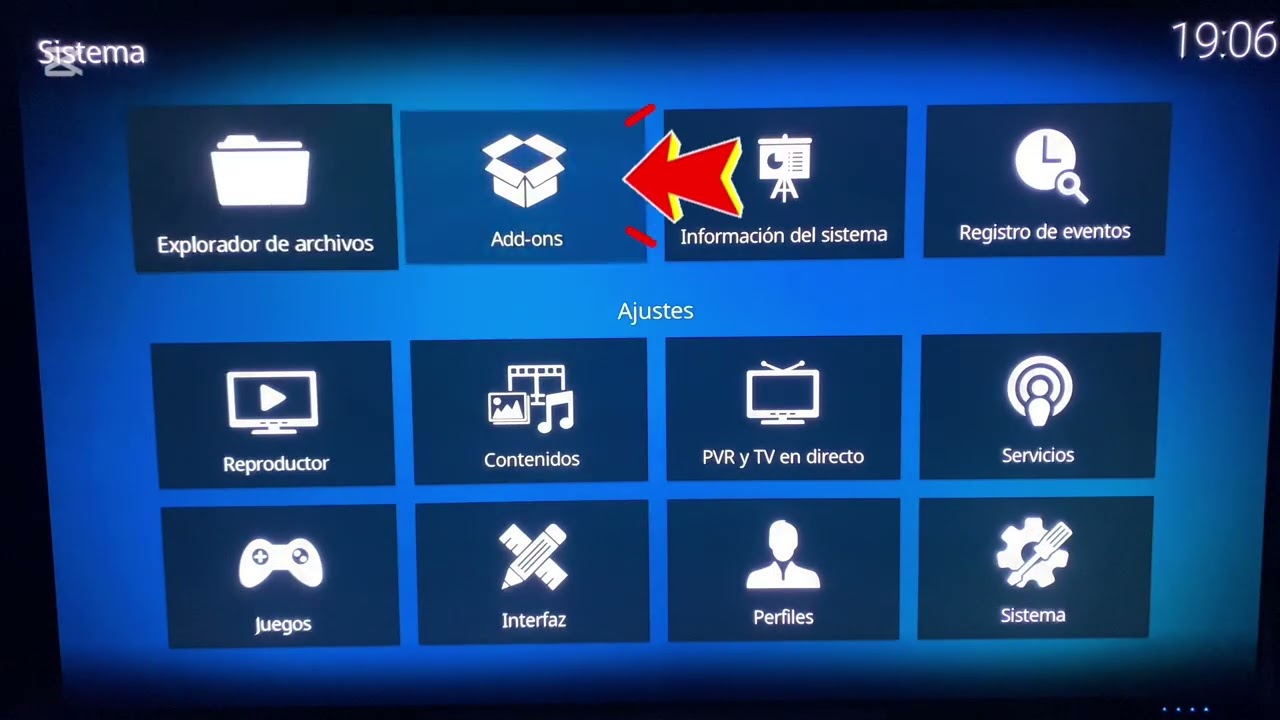 Instalar Addon Acestream Channels en Kodi. 