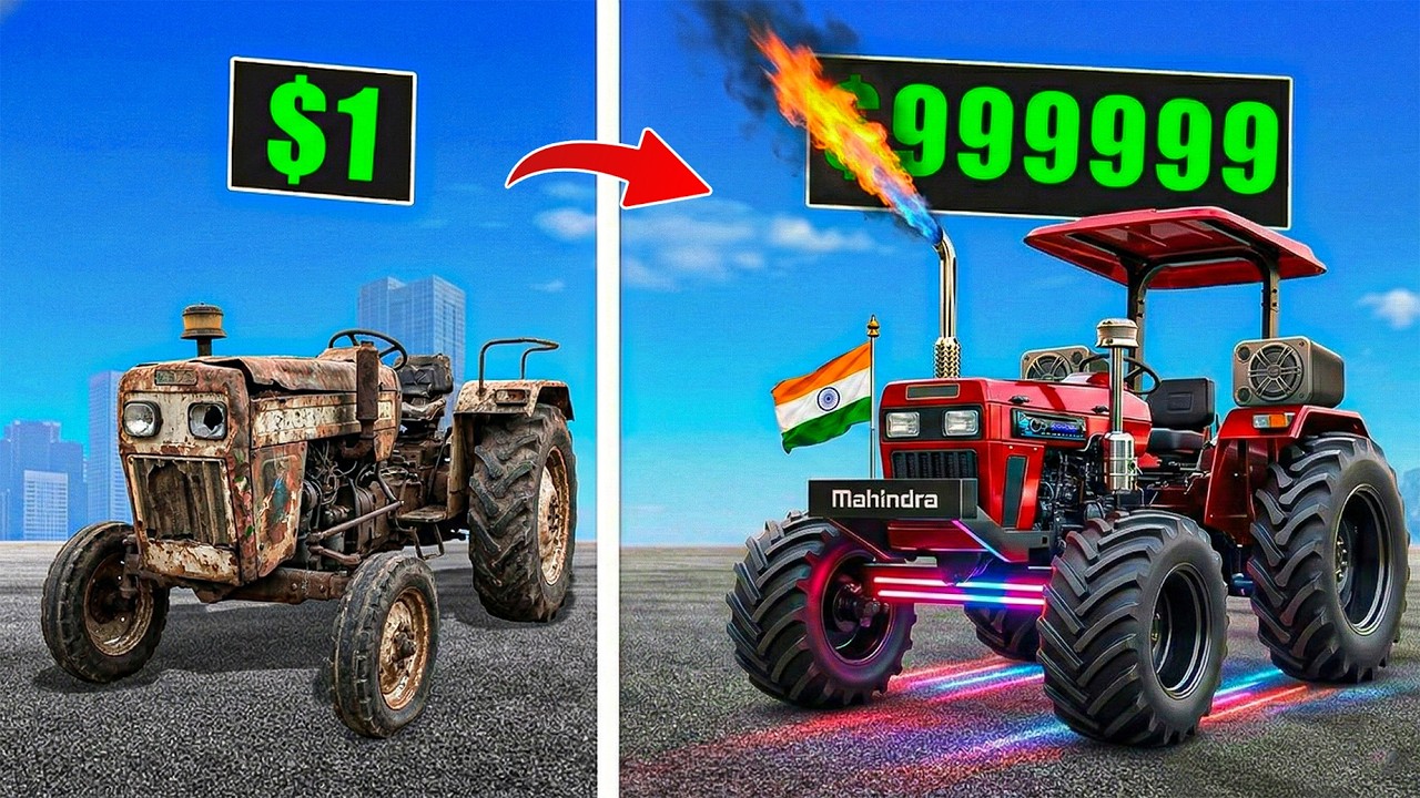 Every Time I Crash My Indian TractorGets More Expensive in GTA 5! 💸