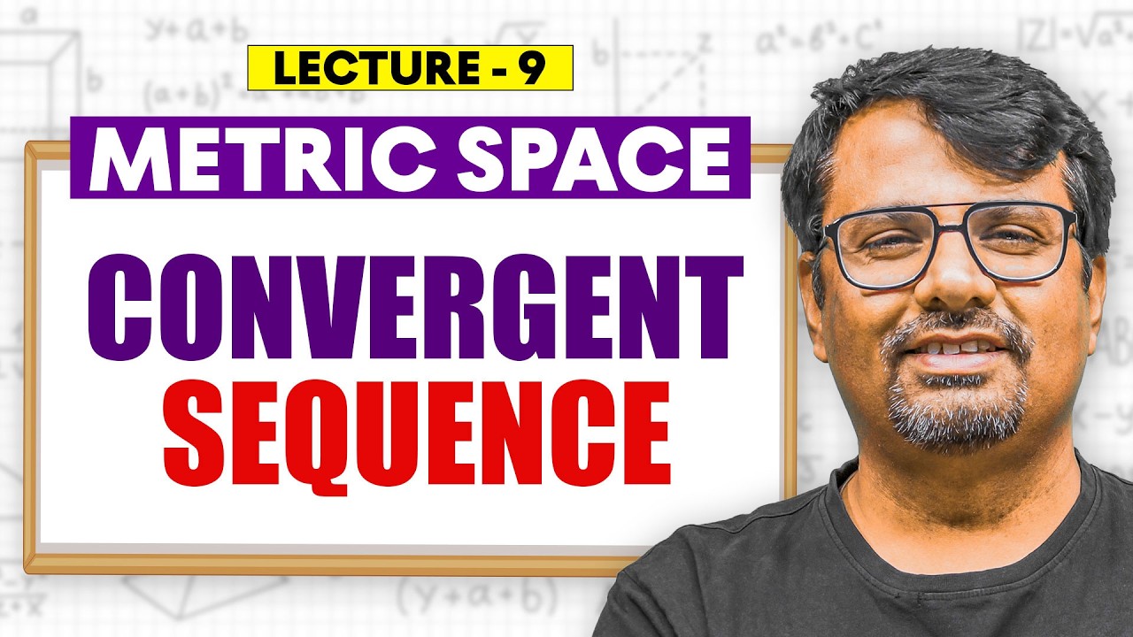 Metric Space | Convergent Sequence | Concepts & Example By GP Sir