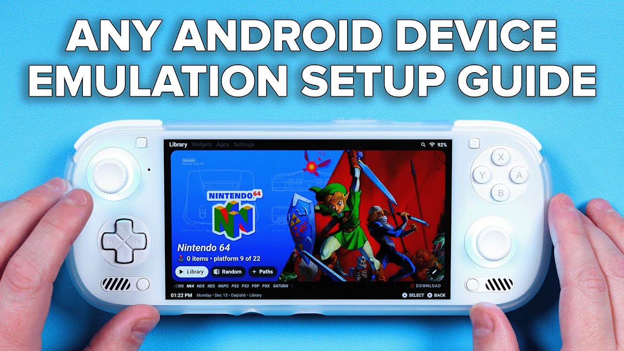 Android Handheld/Device Emulation Setup Guide! (plus Odin 3 settings)