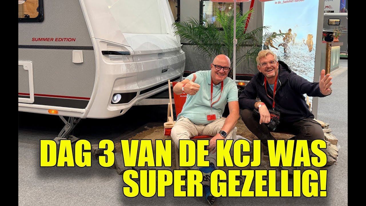 Nieuwe campers, nieuwe trends – alles op dag 3 van de Kampeer en Caravan Jaarbeurs! 🔥