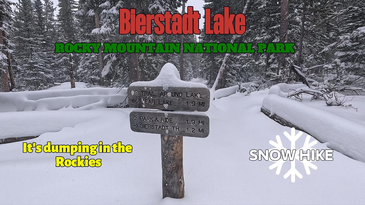 Bierstadt Lake, Rocky Mountain National Park. Short walk from Bear Lake Road up a glacial moraine.