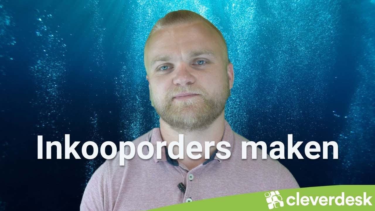 Inkooporders maken