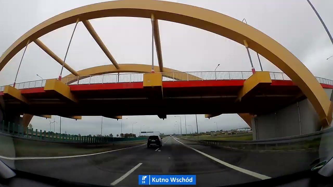 Autostrada // Highway A1: Toruń (Toruń Południe) - Łódź (Łódź Północ) ,, Autostrada Bursztynowa''