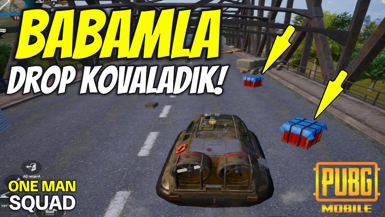 BABAMLA DROP KOVALADIK ! BURAK GAME SOLO SQUAD PUBG MOBİLE