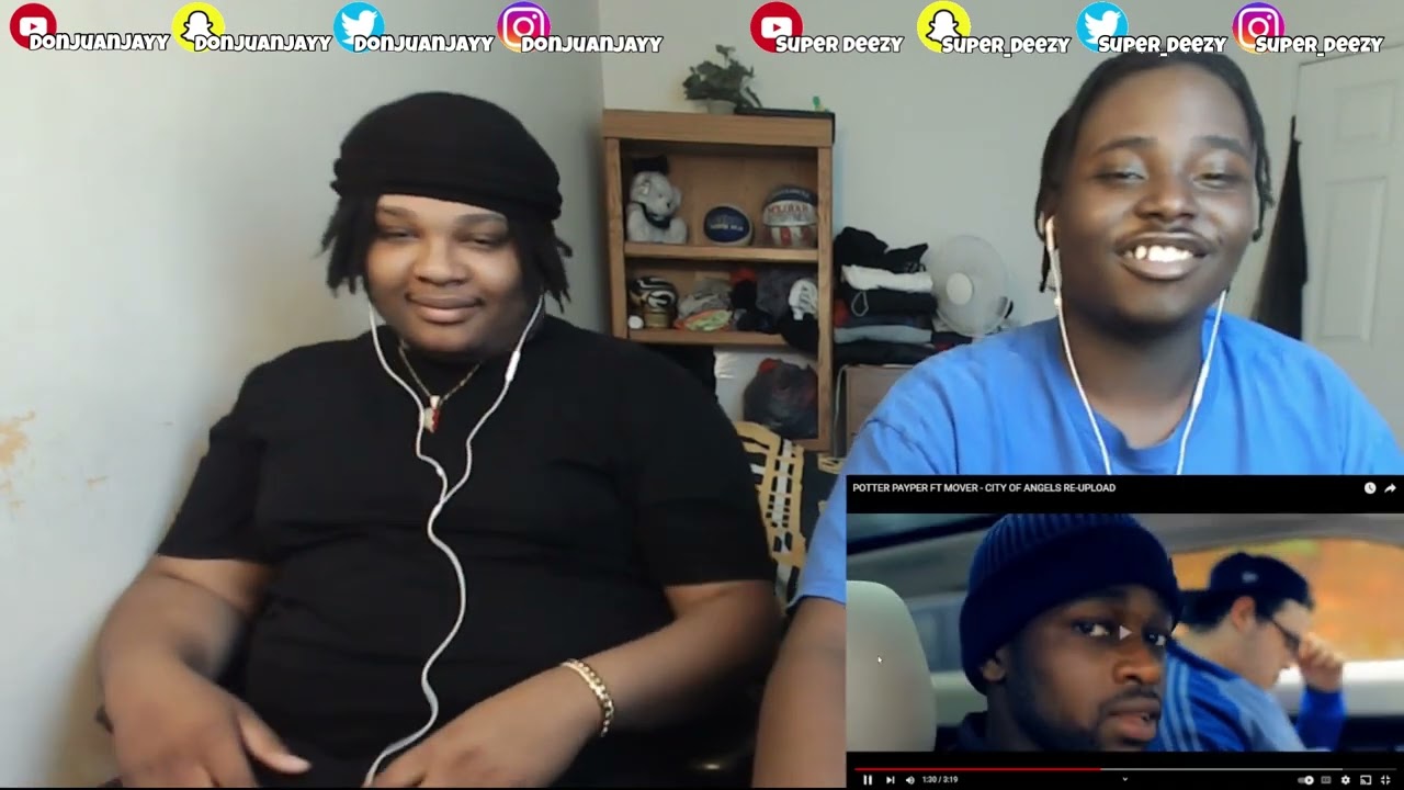 BLOODLINE Reacts to POTTER PAYPER - CITY OF ANGELS ft. MOVER