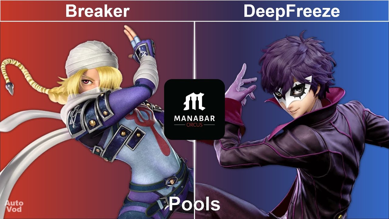 Breaker (Sheik) vs DeepFreeze (Joker) - Orcus Smash 11 Pools