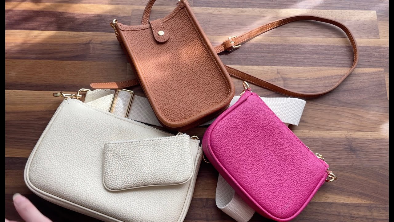 Review of Dress Up Your Purse | Mini Pochette | Medium Pochette | Cell Phone Crossbody | Key Pouch