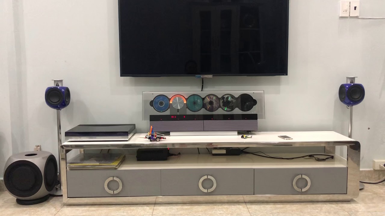 Beosound 9000 and Beolab 2& beolab 3 - test hiệu ứng