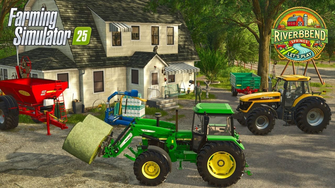 Planting Long Grain Rice | Farming Simulator 25 | Riverbend Spring Let's Play EP 5