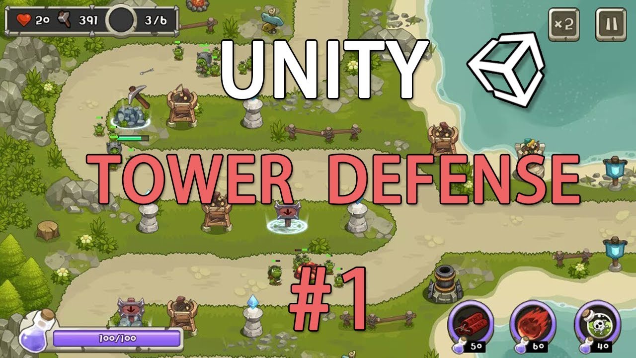 Введение, привязки, основной задний план / Tower defense #1