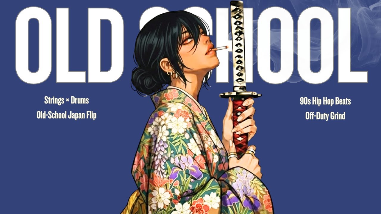 Music for Full-Force Grind | Shamisen 90s Boom Bap | Old-School Japan Flip | 3H