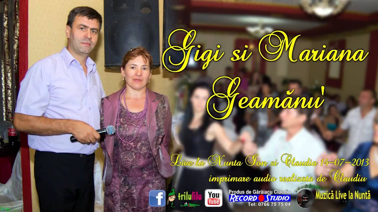 Gigi si Mariana Geamanu (colaj SARBA) Sa-mi traiasca nevasta LIVE Nunta Ion si Claudia 14-07-2013