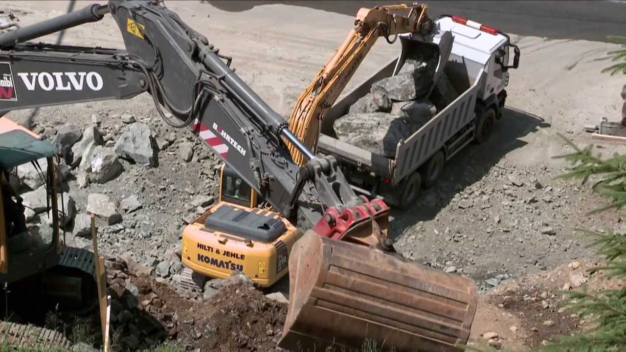 3-S PARDATSCHGRAT A2 - TEIL 1 Bauarbeiten Talstation