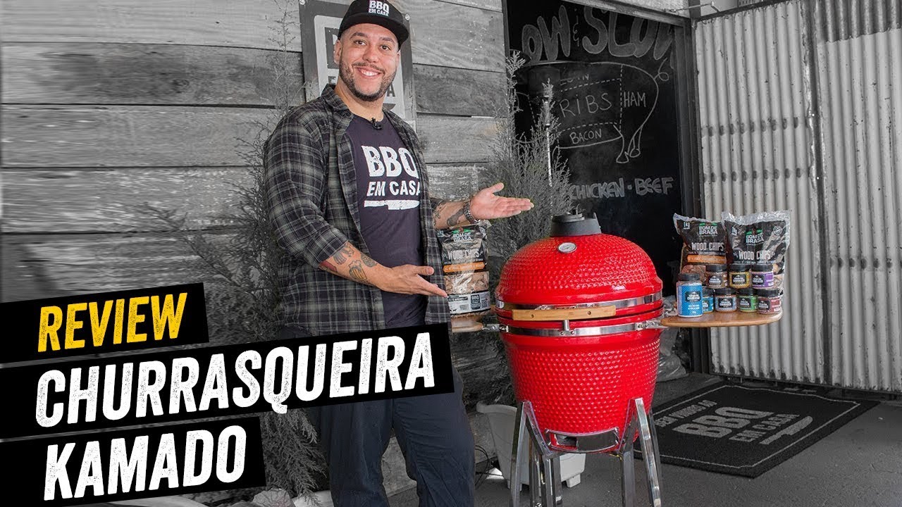 RESENHA DA HOME & GRILL KAMADO (MELHOR CHURRASQUEIRA DE CARVÃO DO MUNDO)