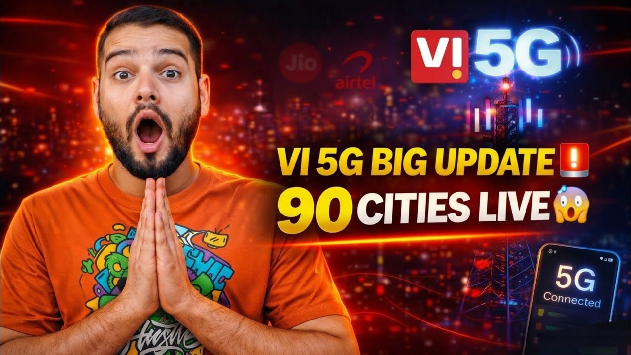 Vi 5G Launch in 90+ Live Cities 😱 | Ab Gaon Gaon Tak Network!✅ | Vi 5G Rollout 2026