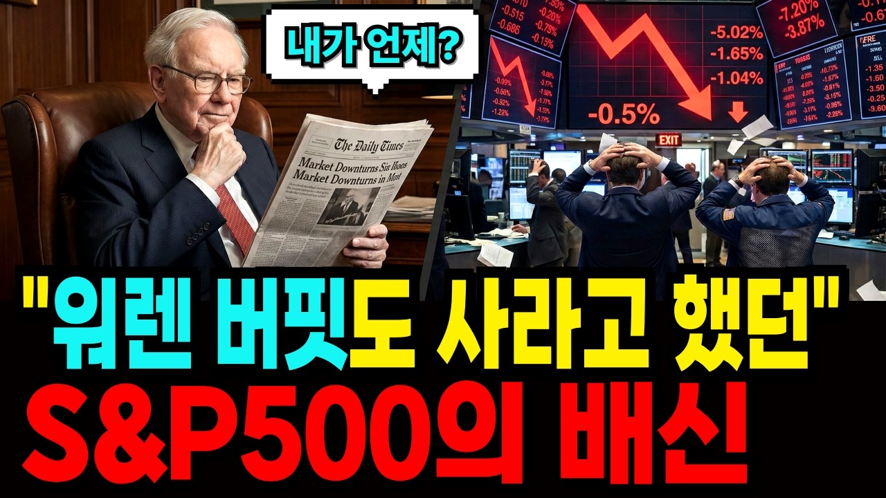 "S&P 500의 배신, 오늘 전액 매도 안 하면 13년 고통받습니다"