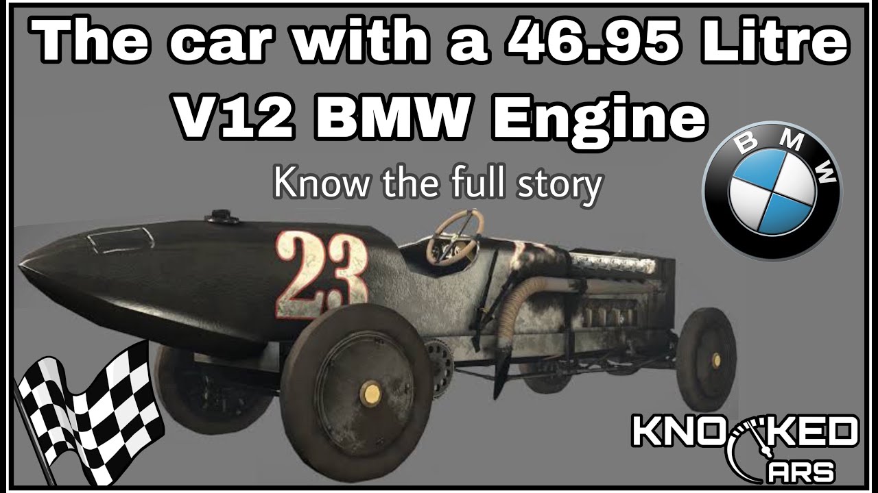 Brutus, the 47 Litre V12 Racecar from the past | The full Story | Knocked Cars