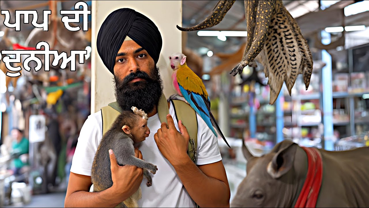 ਬੇਜ਼ੁਬਾਨਾਂ ਤੇ ਪਾਪ ਦੀ ਭਿਆਨਕ ਦੁਨੀਆਂ🤯A Cruel Animal Market in Indonesia 