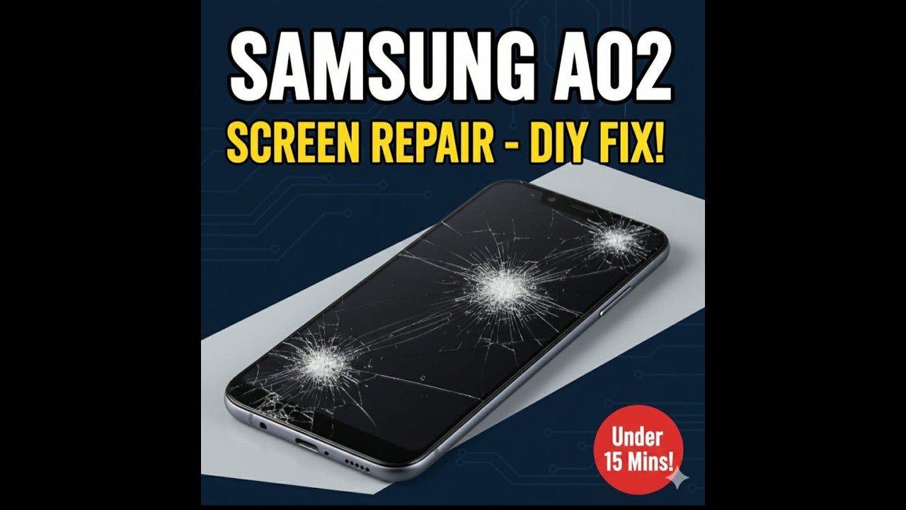 Samsung Galaxy A02 Screen Replacement - Step by Step Guide