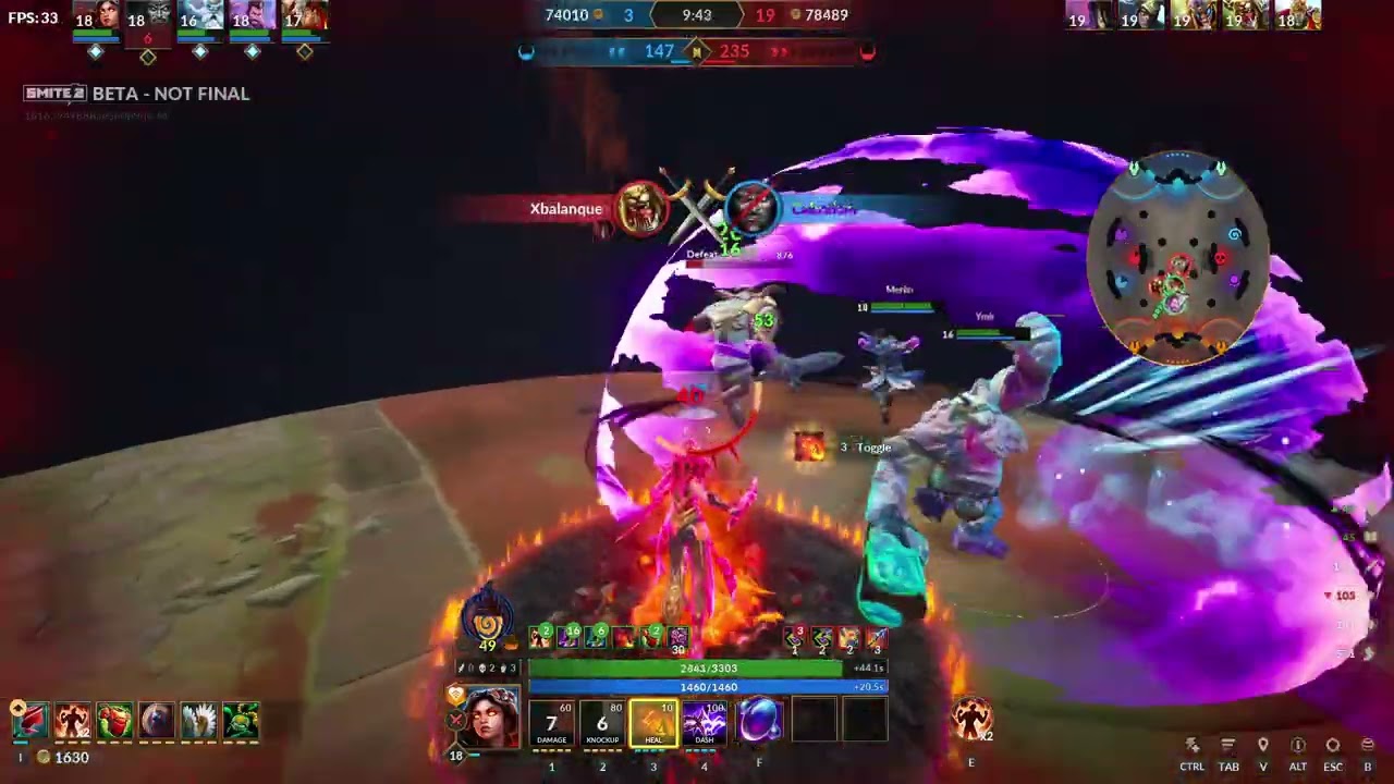 3-2 Pele with a Useless Hou Yi | Pele | Arena Match | Smite 2