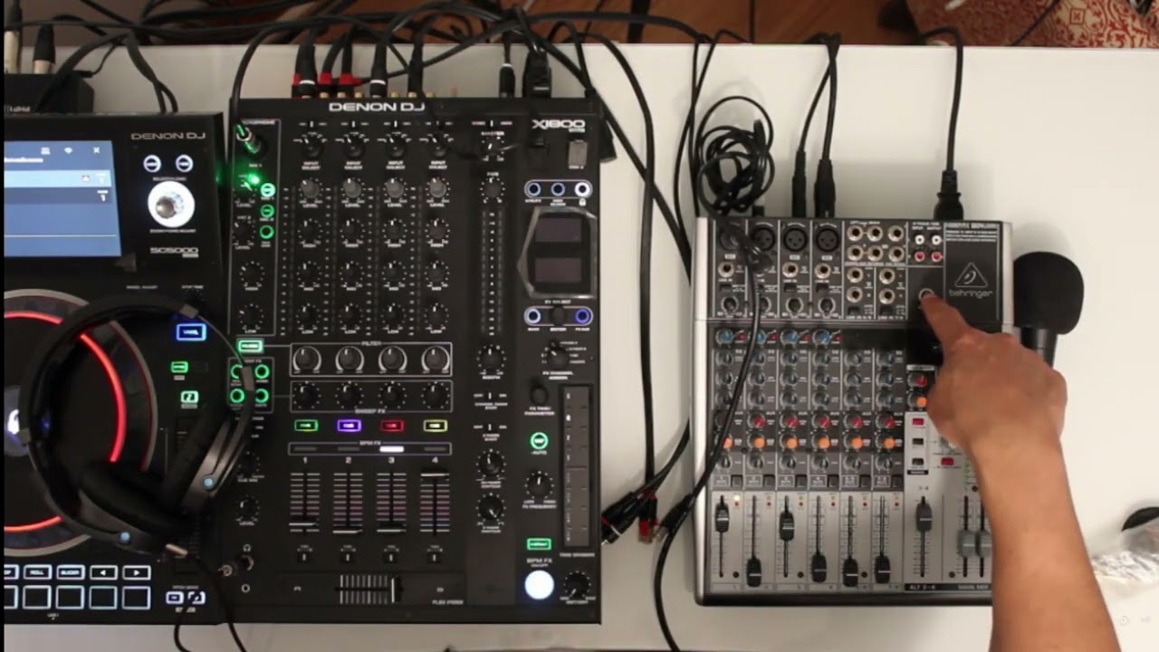 Como usar saídas 3/4 no #Behringer 1204 Xenyx - #audio #escoladedjs #djtips #cursodedj #vinaeoua #dj