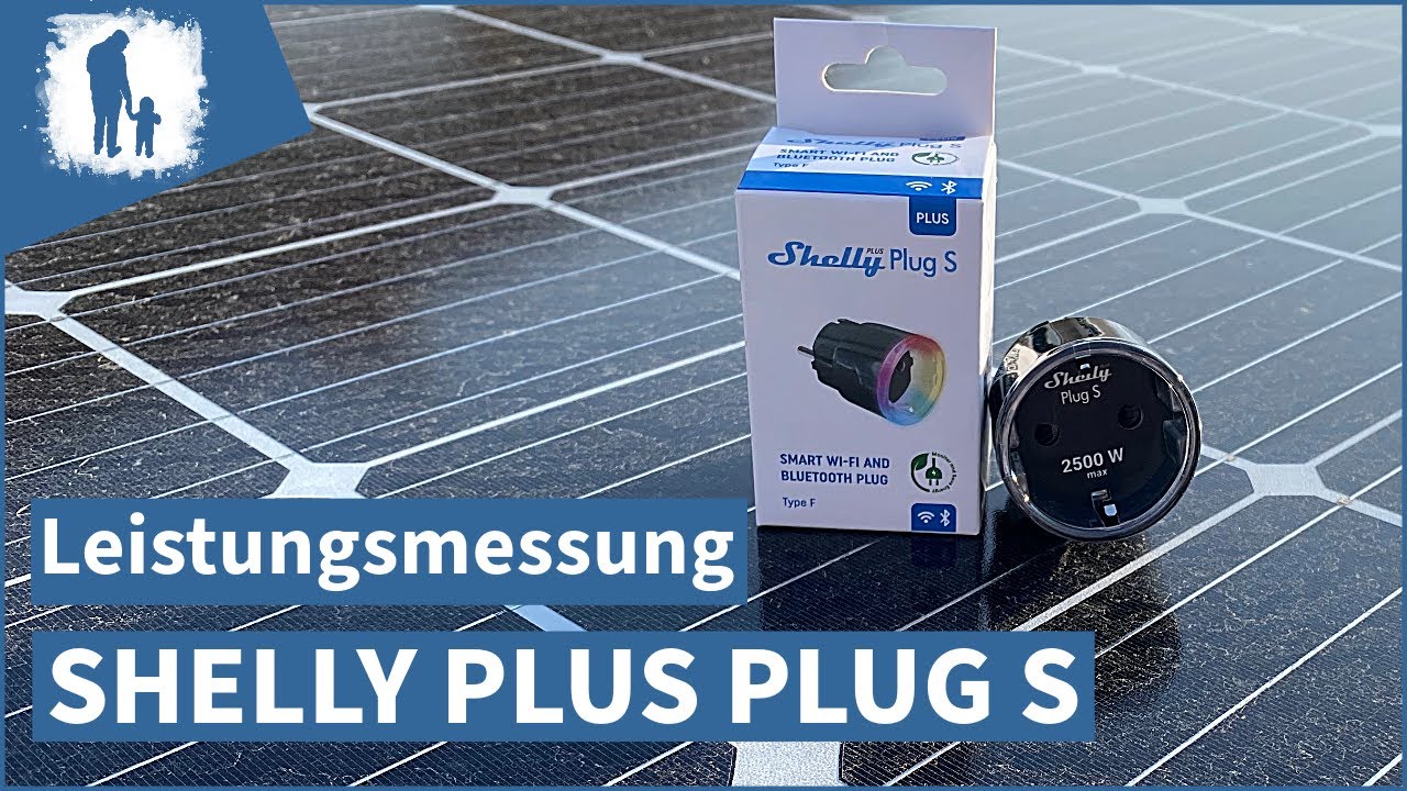 Balkonkraftwerk Ertrag messen - Shelly Plus Plug S + ioBroker