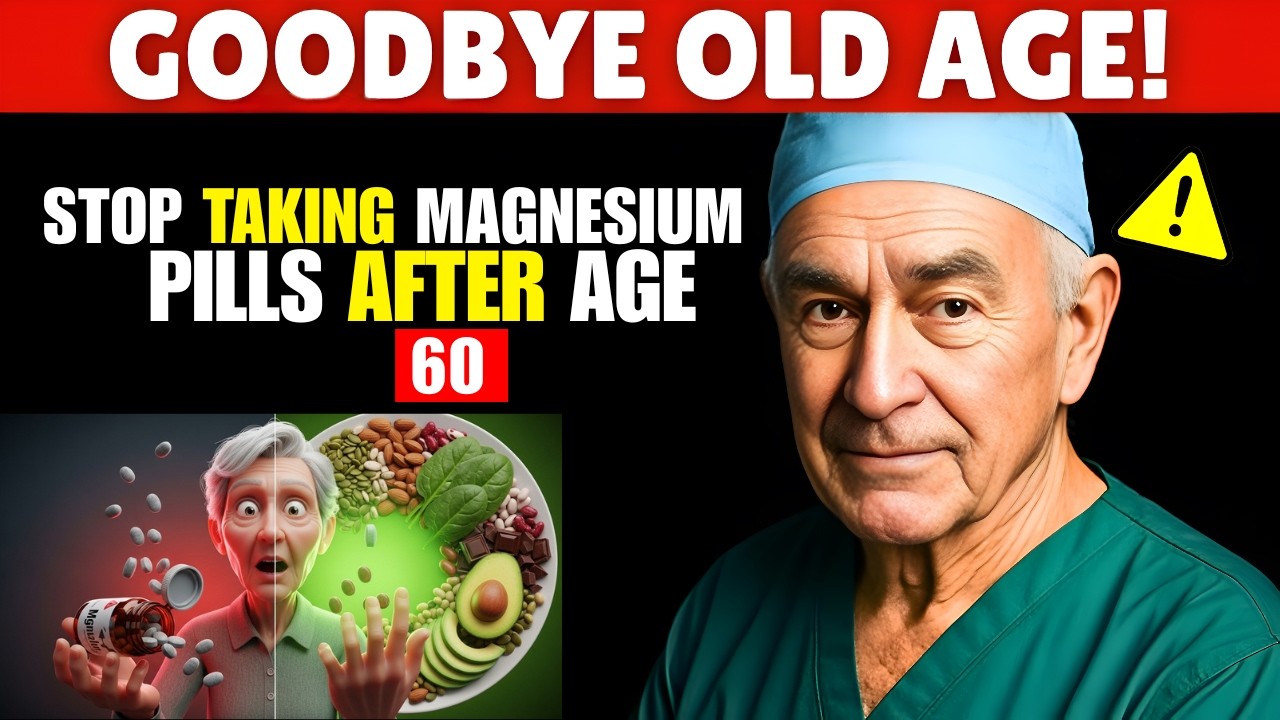 Stop Taking Magnesium Pills After 60! Eat This Instead