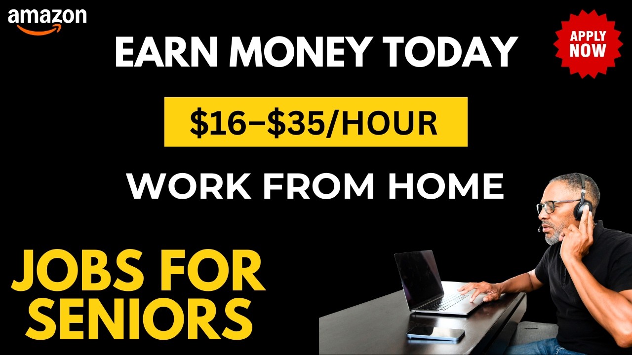 Work From Home With Amazon 2026 &mdash; Jobs For Seniors Over 50 | No Experience Needed