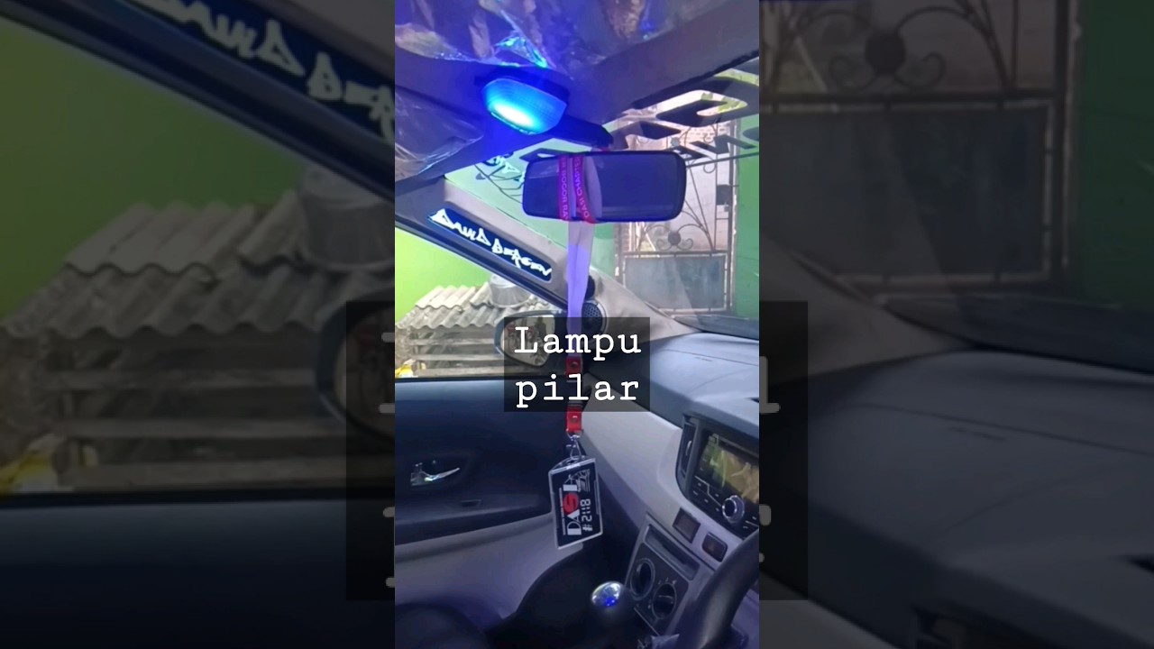 mobil Sigra 2023 terbaru pasang lampu pilar#pilar3waysigra #shorts#sigra
