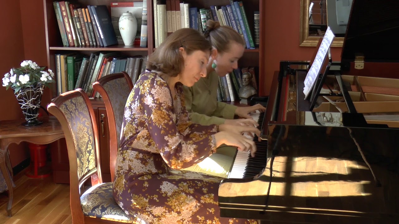 Dvorak Slavonic dance in e minor op.72 No.2 - O. Shevchenko & E. Zhemaitis